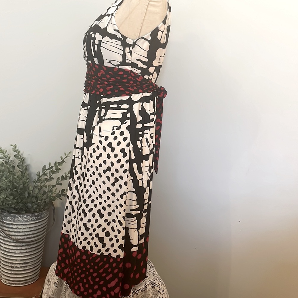 Blooming Rose Womens Halter Style Dress-Medium - Picture 3 of 7